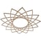Ekena Millwork Eleanor Wood Fretwork Pierced Ceiling Medallion, Red Oak, 28"OD x 10 3/4"ID x 3/8"T CMWP28X28X0375EARO - alternate 2